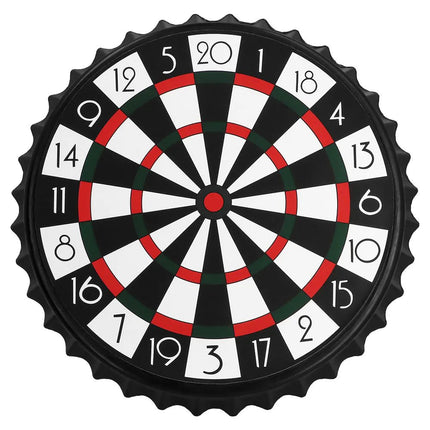 Set drankspel drink & dart (dartbord 25cm, 6 bierdopjes) van Boland koop je bij Partywinkel