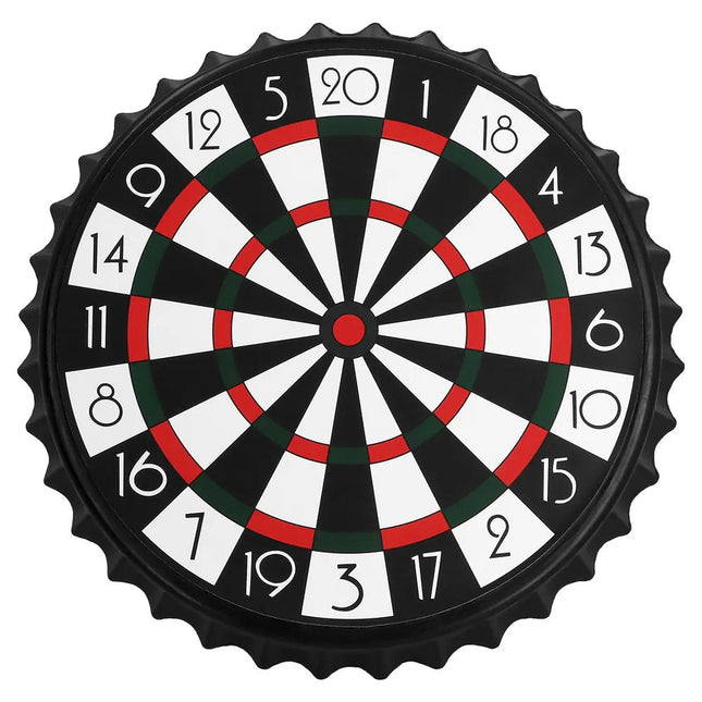 Set drankspel drink & dart (dartbord 25cm, 6 bierdopjes) van Boland koop je bij Partywinkel