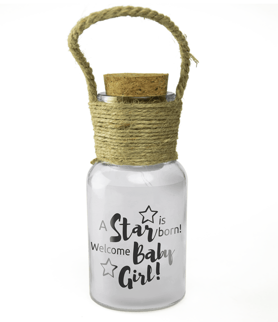 Sfeerlampje Baby Girl 14cm van Paper Dreams koop je bij Partywinkel