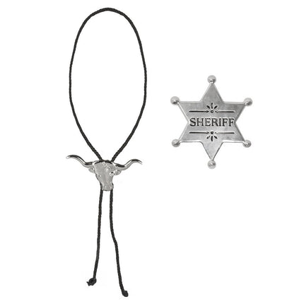 Sheriff Badge en Ketting van Boland koop je bij Partywinkel