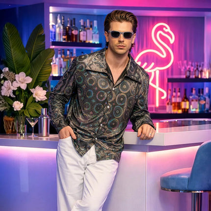 Shirt Lumi zilver van Boland koop je bij Partywinkel