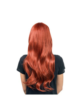 Sienna Pruik Mahonie Roodbruin