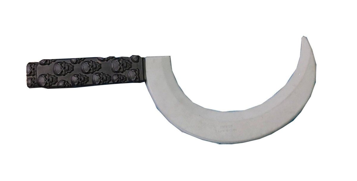 Sikkel 34cm van Partychimp koop je bij Partywinkel