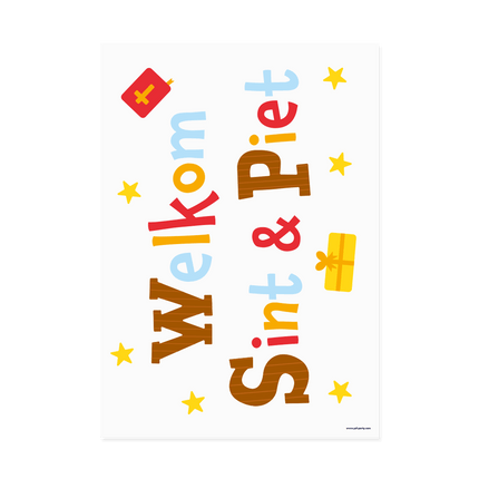 Sinterklaas Raamstickers van Paper Dreams koop je bij Partywinkel