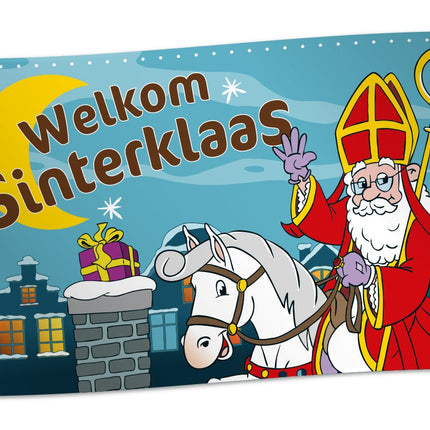 Sinterklaas Vlag 1,5m van WeFiesta koop je bij Partywinkel