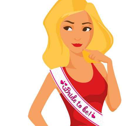 Sjerp Bride to Be van Paper Dreams koop je bij Partywinkel