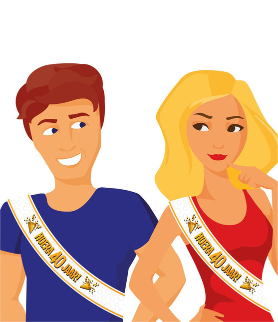 Sjerp Hoera 40 Jaar van Paper Dreams koop je bij Partywinkel