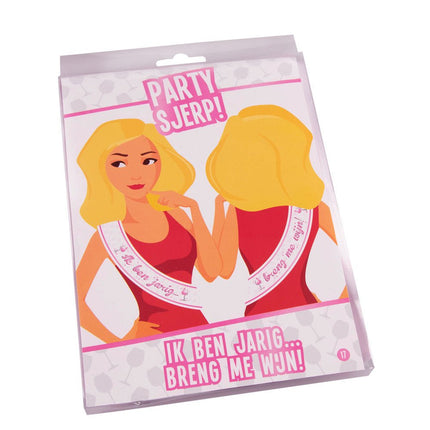 Sjerp Jarig, Wijn! van Paper Dreams koop je bij Partywinkel