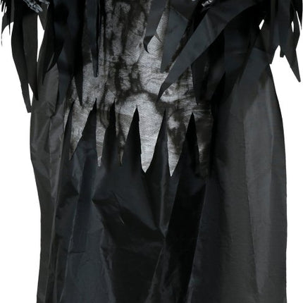 Skelet Hangdecoratie Zwart Met Licht En Geluid 1,6m van Fiestas Guirca koop je bij Partywinkel