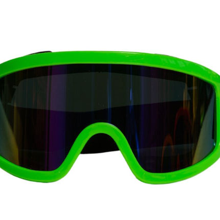Ski Bril Groen van Partychimp koop je bij Partywinkel