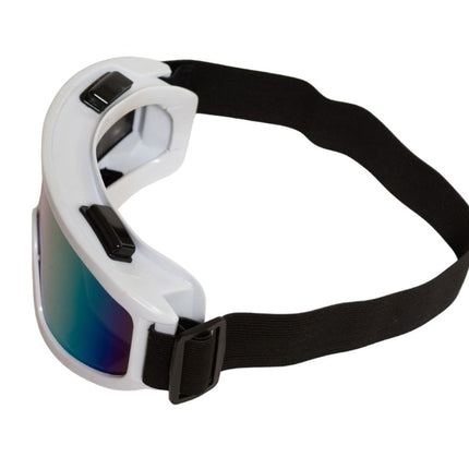 Skibril Wit van Partychimp koop je bij Partywinkel