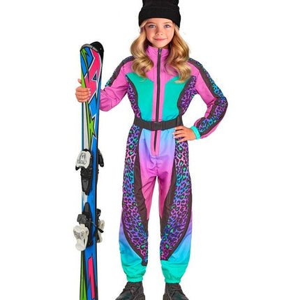 Skier Snowboarder Luipaard Multi Kind van Widmann koop je bij Partywinkel