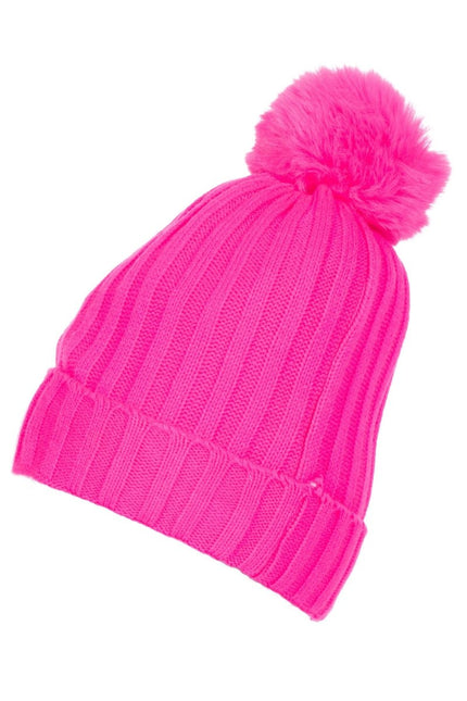 Neon Roze Muts Dames van Wilbers & Wilbers koop je bij Partywinkel