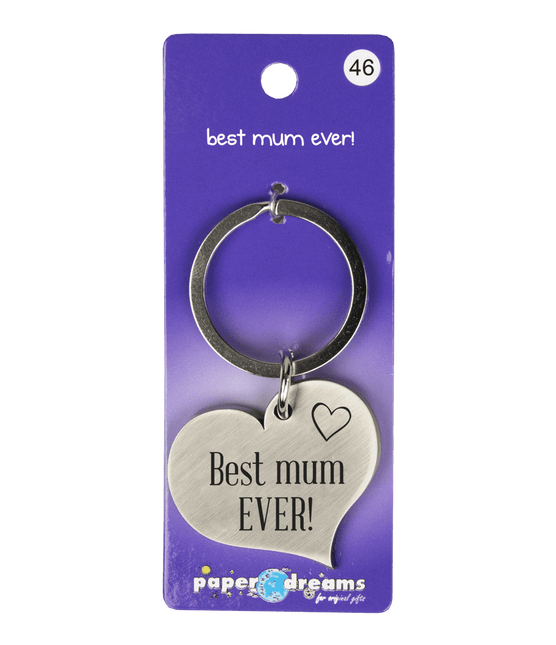 Sleutelhanger Beste Mama 10cm van Paper Dreams koop je bij Partywinkel