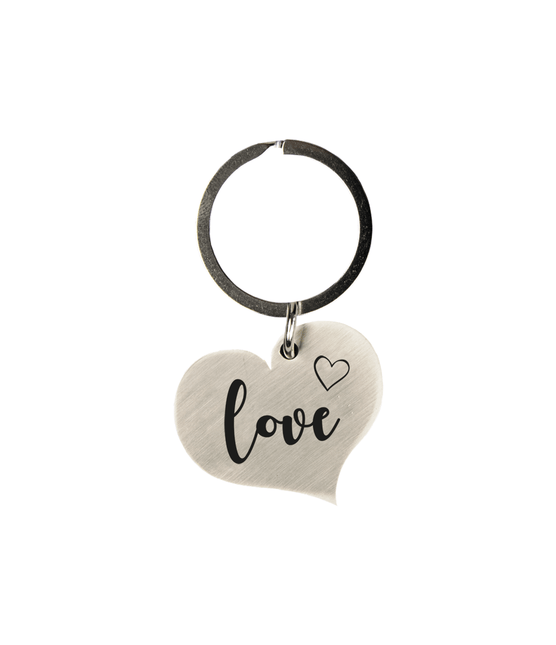 Sleutelhanger Hart Liefde 10cm van Paper Dreams koop je bij Partywinkel
