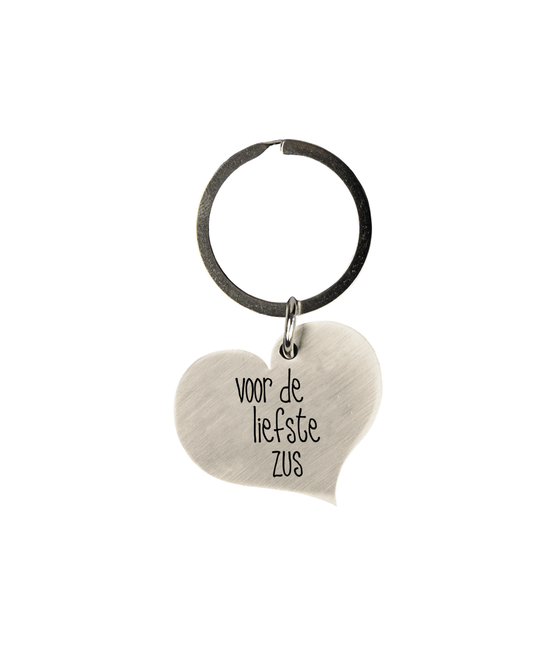 Sleutelhanger Liefste Zus 10cm van Paper Dreams koop je bij Partywinkel
