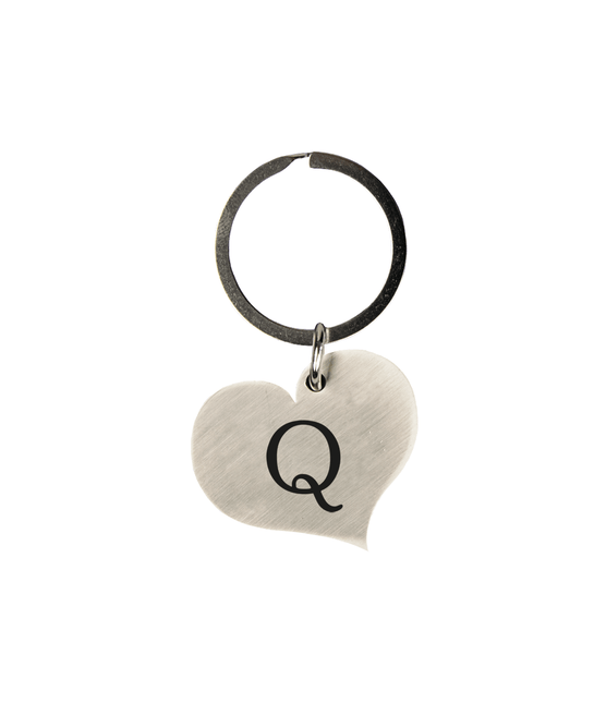 Sleutelhanger Q 10cm van Paper Dreams koop je bij Partywinkel