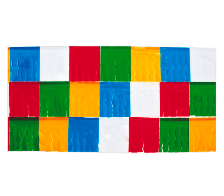 Slinger Franjes Meerkleurig 25m van Fiestas Guirca koop je bij Partywinkel