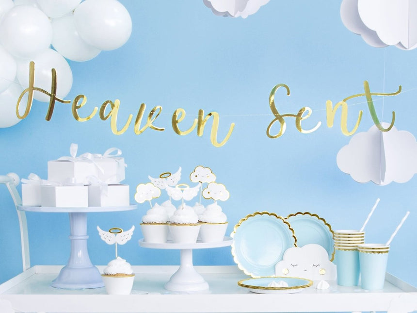 Slinger Heaven Sent Goud 85cm van Partydeco koop je bij Partywinkel