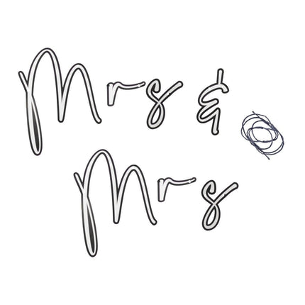 Slinger Mr& Mrs 2m van Ginger Ray koop je bij Partywinkel