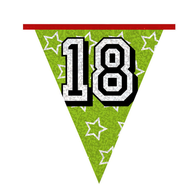 Slingers 18 Jaar Glitter 8m van Boland koop je bij Partywinkel