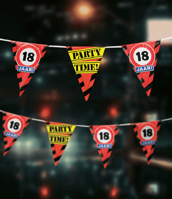 Slingers 70 jaar Verkeersbord 10m van Paper Dreams koop je bij Partywinkel