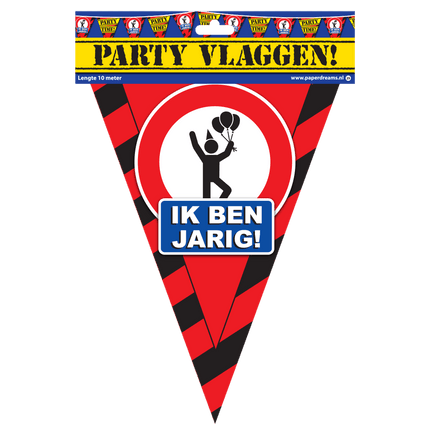 Slingers Ik Ben Jarig 10m van Paper Dreams koop je bij Partywinkel