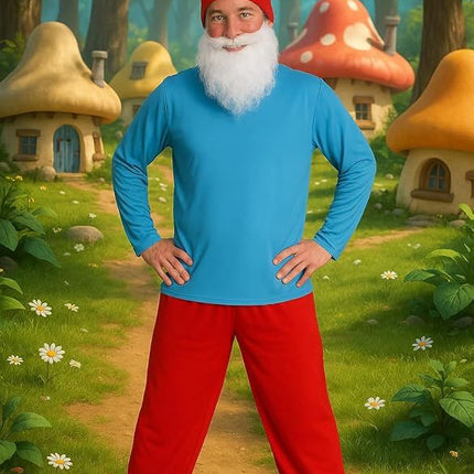 Smurfen Pak Rood Blauw Groot