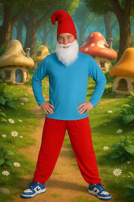 Smurfen Pak Rood Blauw Groot