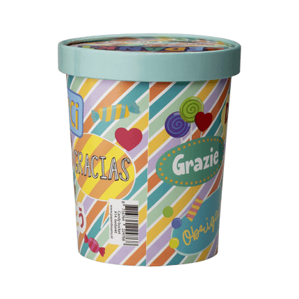 Snoepbakje Bedankt 12cm van Paper Dreams koop je bij Partywinkel