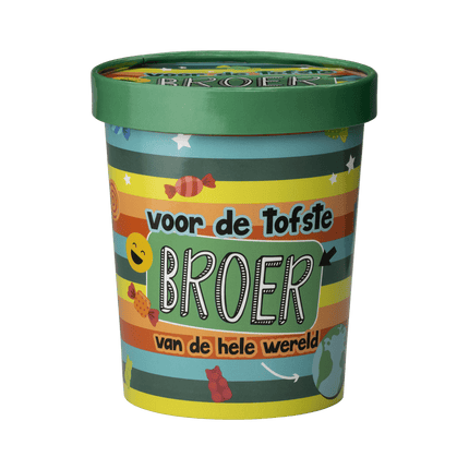 Snoepbakje Broer 12cm van Paper Dreams koop je bij Partywinkel