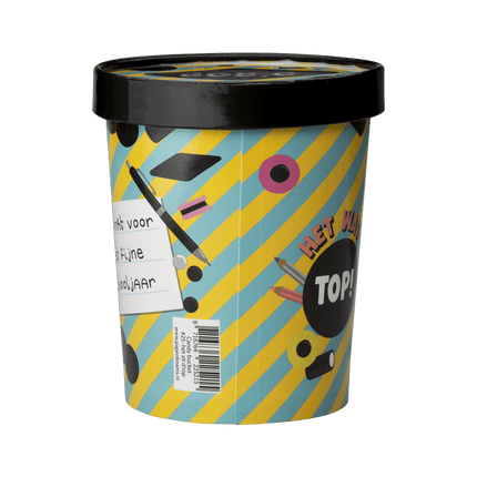 Snoepbakje Het Zit D'Rop 12cm van Paper Dreams koop je bij Partywinkel