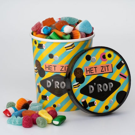 Snoepbakje Het Zit D'Rop 12cm van Paper Dreams koop je bij Partywinkel