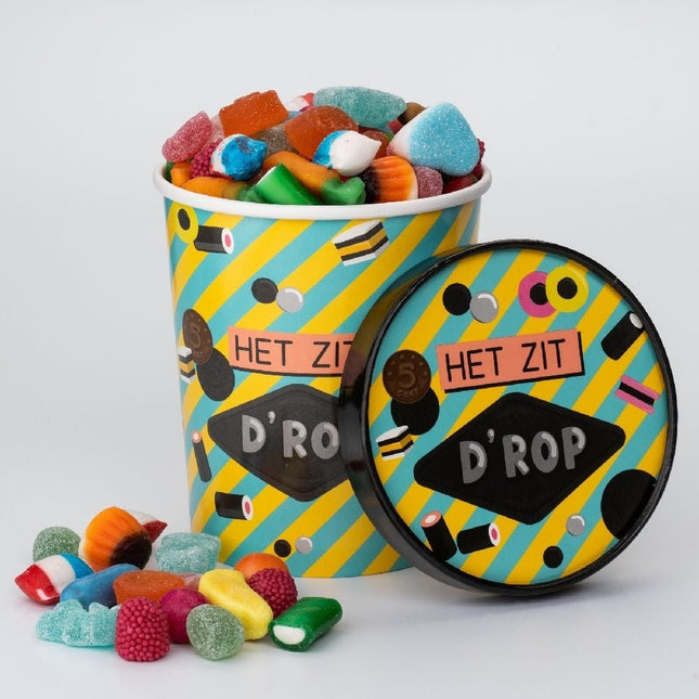 Snoepbakje Het Zit D'Rop 12cm van Paper Dreams koop je bij Partywinkel