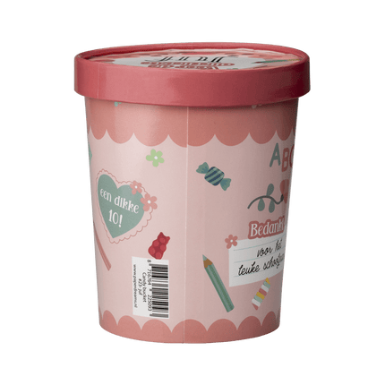 Snoepbakje Juf 12cm van Paper Dreams koop je bij Partywinkel