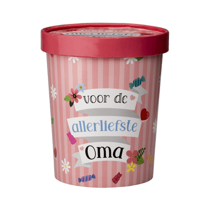 Snoepbakje Oma 12cm van Paper Dreams koop je bij Partywinkel