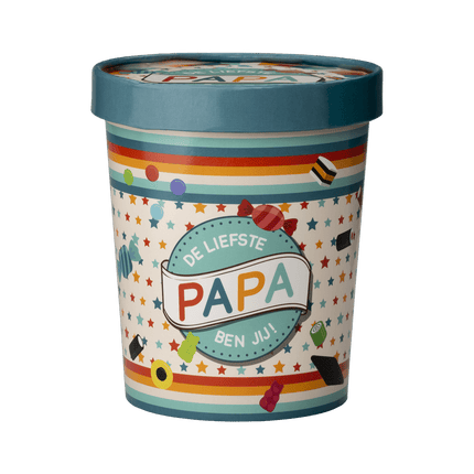 Snoepbakje Papa 12cm van Paper Dreams koop je bij Partywinkel