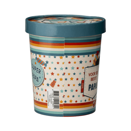 Snoepbakje Papa 12cm van Paper Dreams koop je bij Partywinkel