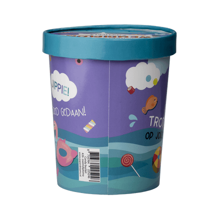 Snoepbakje Zwemdiploma 12cm van Paper Dreams koop je bij Partywinkel
