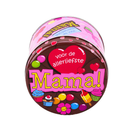 Snoepblik Mama 9cm van Paper Dreams koop je bij Partywinkel