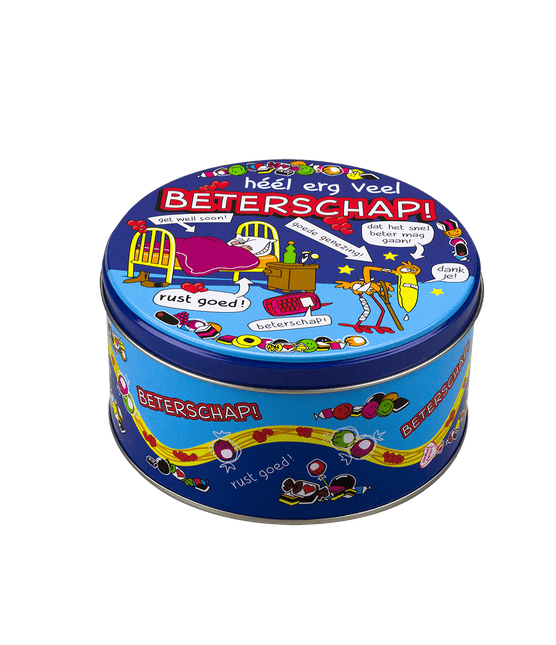 Snoeptrommel Beterschap 14cm van Paper Dreams koop je bij Partywinkel
