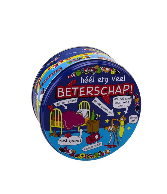 Snoeptrommel Beterschap 14cm van Paper Dreams koop je bij Partywinkel