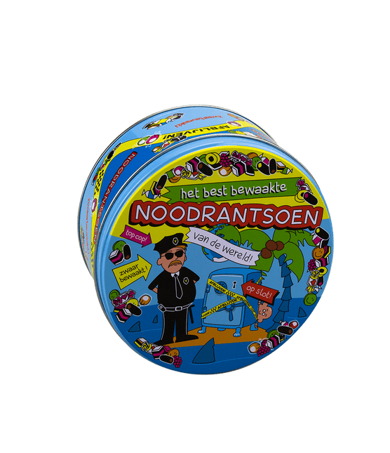 Snoeptrommel Noodrantsoen 14cm van Paper Dreams koop je bij Partywinkel
