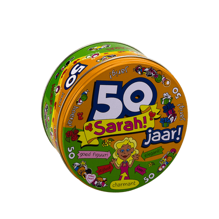 Snoeptrommel Sarah 14cm van Paper Dreams koop je bij Partywinkel