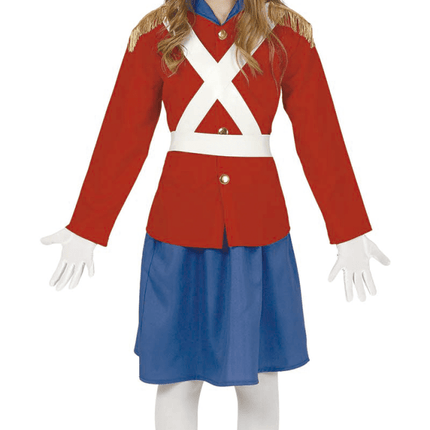 Soldaat Kostuum Meisje van Fiestas Guirca koop je bij Partywinkel