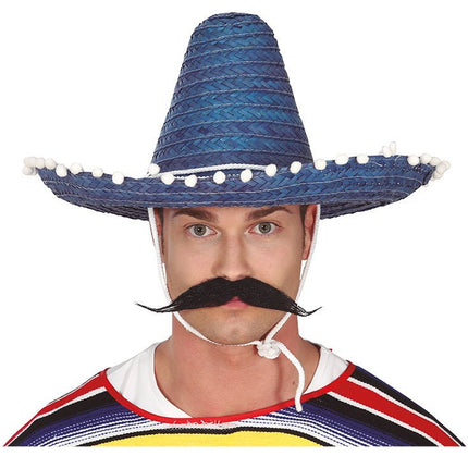 Sombrero Blauw 45cm van Fiestas Guirca koop je bij Partywinkel