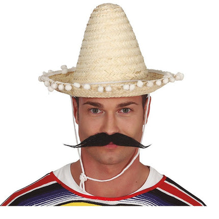 Sombrero Wit 33cm van Fiestas Guirca koop je bij Partywinkel