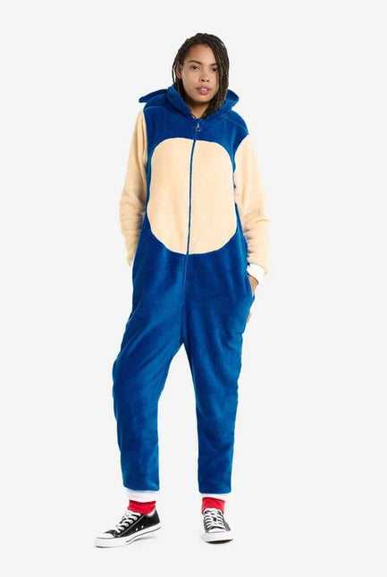 Sonic the Hedgehog Onesie Unisex Blauw van OppoSuits koop je bij Partywinkel