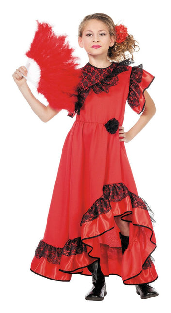 Spaanse Jurk Flamenco van Wilbers & Wilbers koop je bij Partywinkel