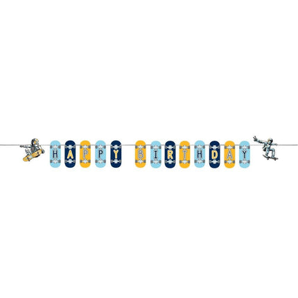 Space Party Letterslinger Happy Birthday 2m van Creative Converting koop je bij Partywinkel